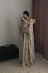 Mutedance 24 Spring/Summer Wide Shoulder Dress Series Silk MD-MD24SS47-QINGCI Celadon PM116